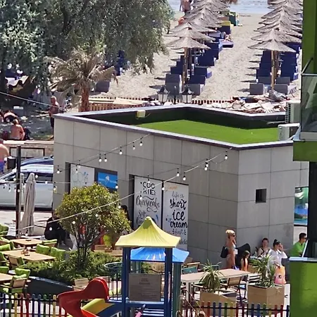 Bell Marina Beach & Spa Deluxe Family Studio Prima Linie La Mare Piscine Si Spa Centre Apartment *